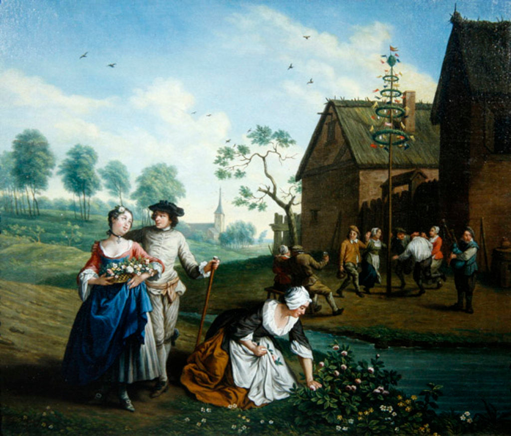 Detail of The Four Seasons: Spring by Jan Josef the Elder Horemans