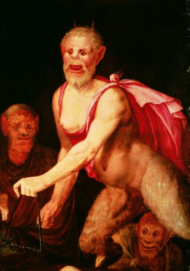 Detail of Devils by Frans Floris