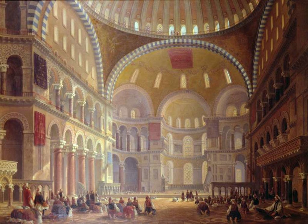 Detail of The Blue Mosque by Eva Gonzales