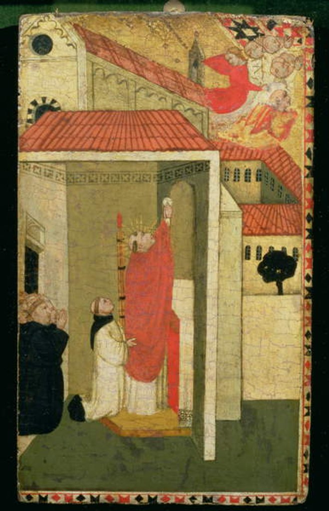 Detail of The Elevation of the Host by Italian School