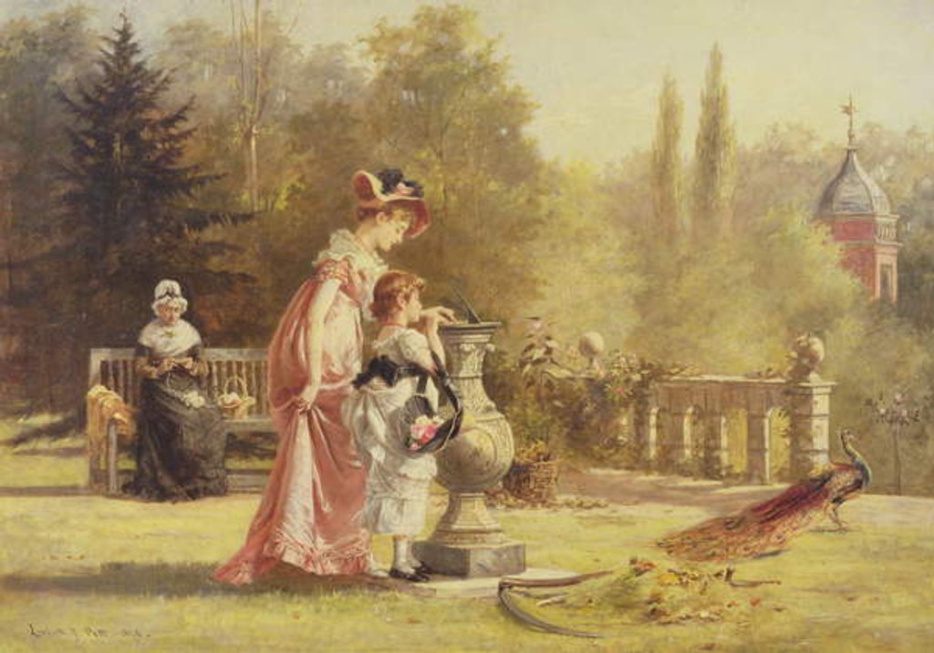 Detail of Life is like a Sundial, 1878 by Laslett John Pott