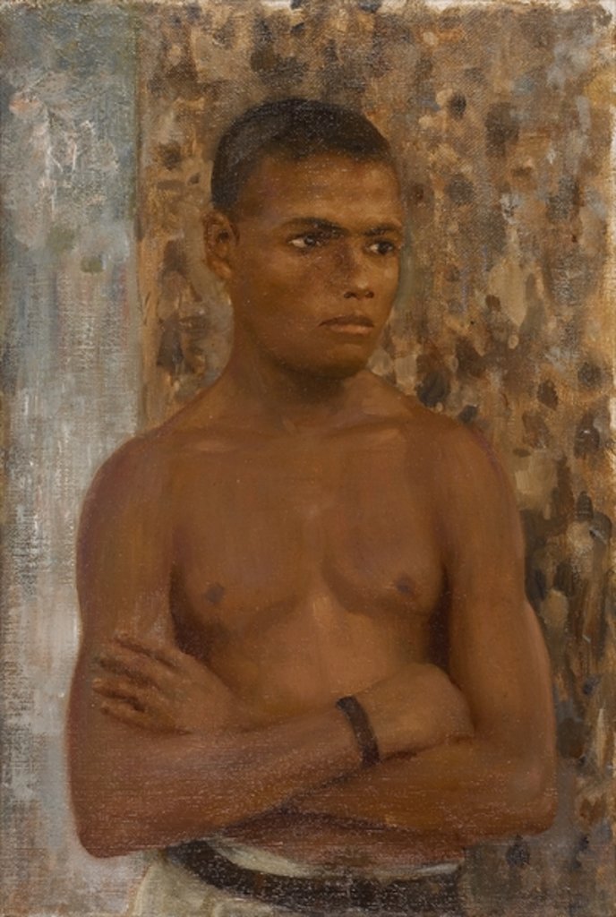 Detail of Half Length of Ralph, 1923 by Henry Scott Tuke