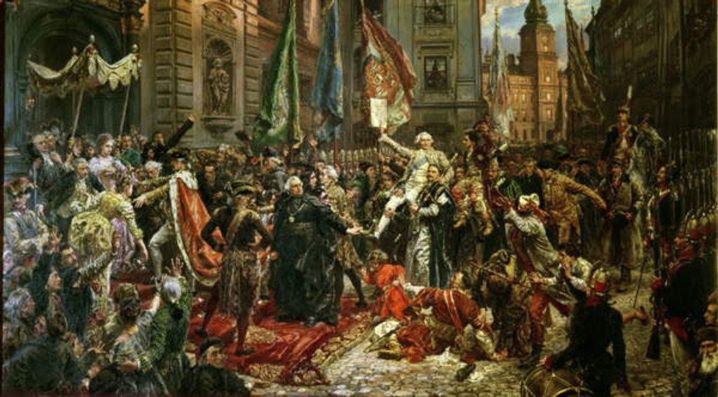 Detail of The Constitution of the 3rd May 1791, 1891 by Jan Matejko