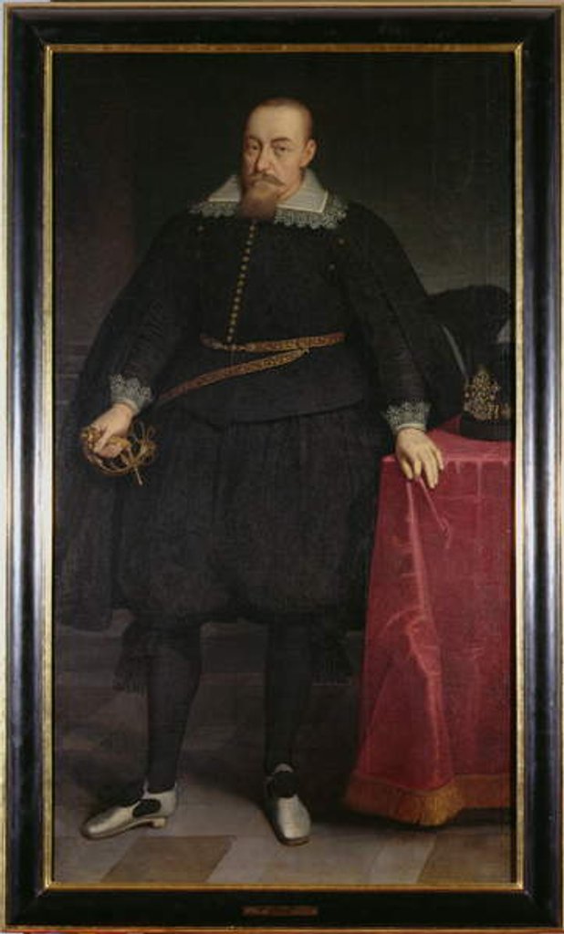 Detail of Portrait of Sigismund III by Austrian School