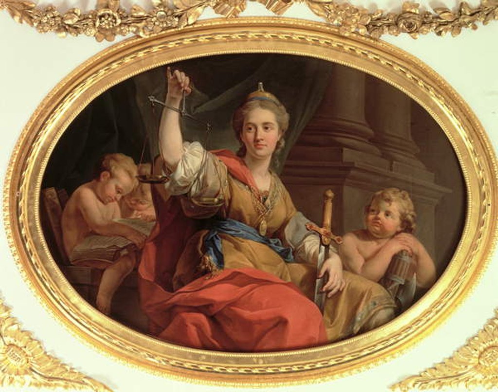 Detail of Justice, c.1777 by Marcello Bacciarelli