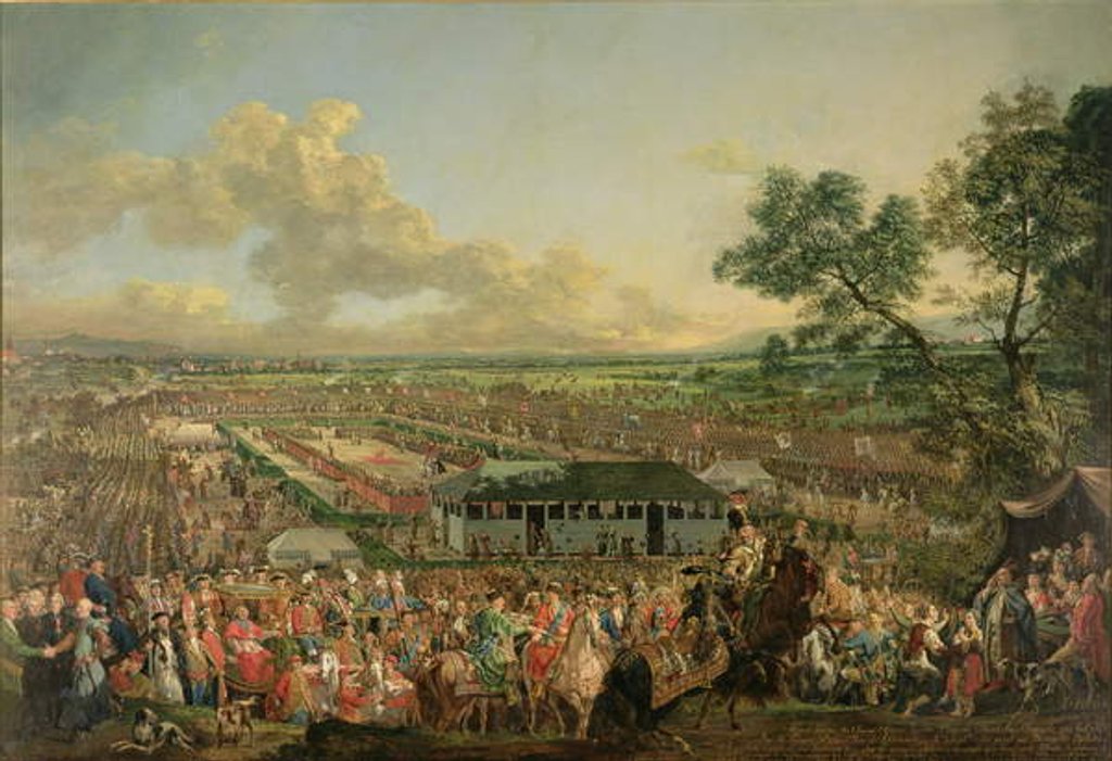 Detail of The Election of the King Stanislaus Augustus by Bernardo Bellotto