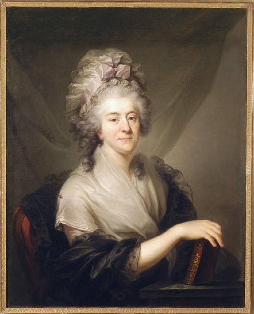 Detail of Countess Franciszka Rzewuska, née Cetner, c.1780 by Marcello Bacciarelli