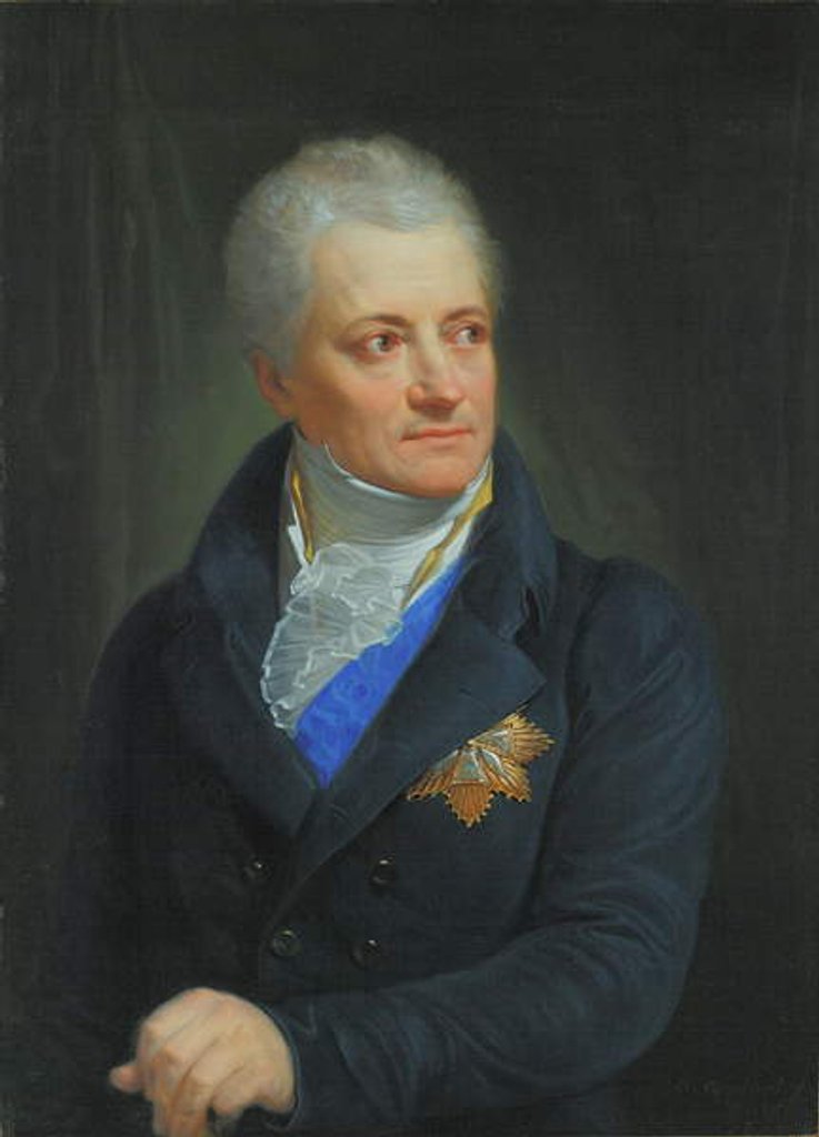 Detail of Count Kazimierz Rzewuski, 1806 by Andrea the Elder Appiani