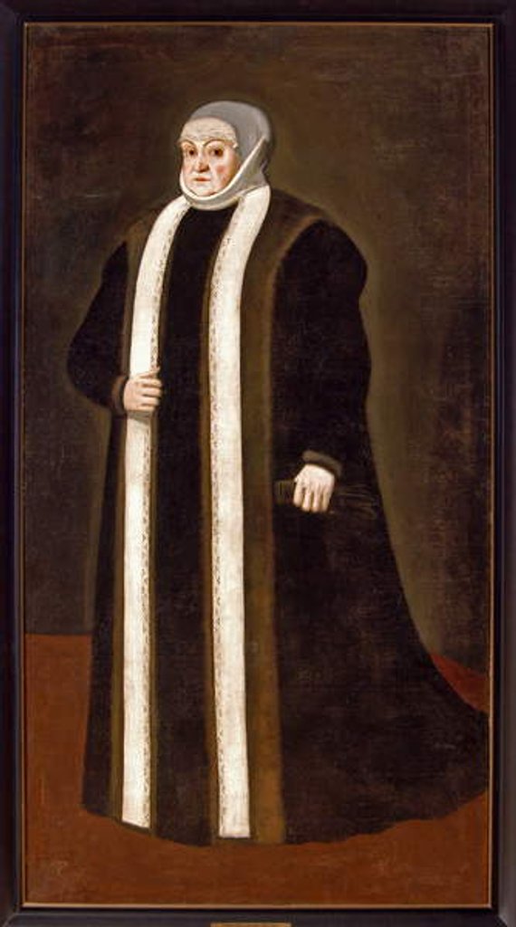 Detail of Portait of Queen Bona by Polish School