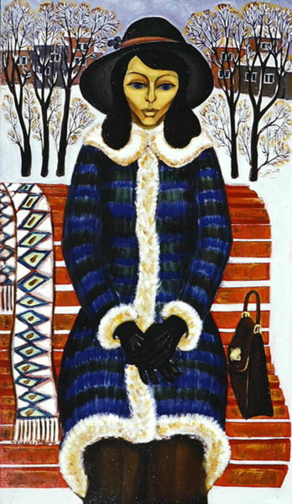 Detail of Thoughts, 1977 by Radi Nedelchev