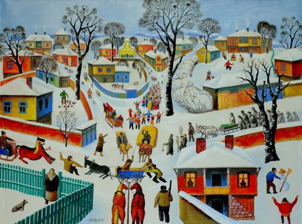 Detail of This is Life, 2007 by Radi Nedelchev