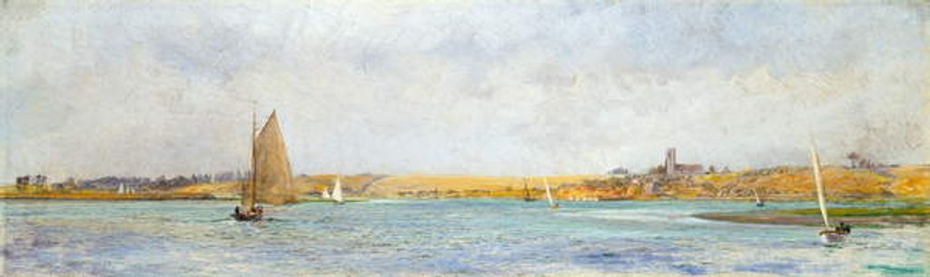 Detail of River Deben Looking Towards Ramsholt by William Lionel Wyllie