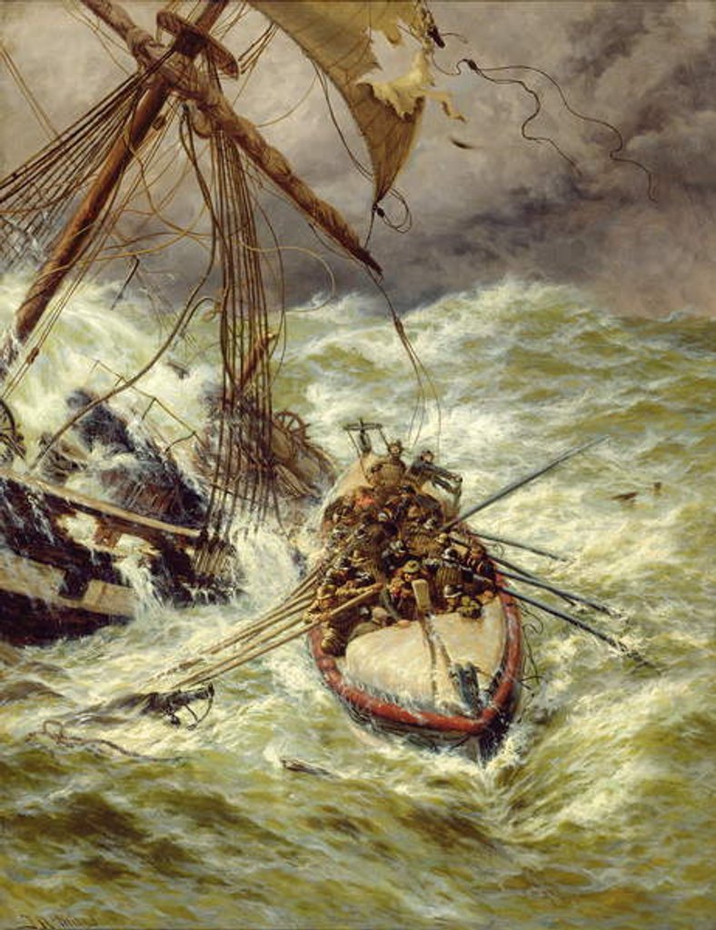 Detail of Saved by Thomas Rose Miles