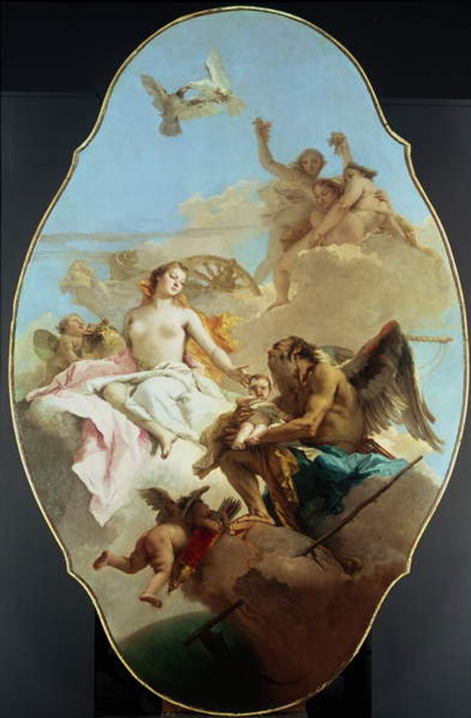 Detail of Venus, ceiling painting by Giovanni Battista Tiepolo