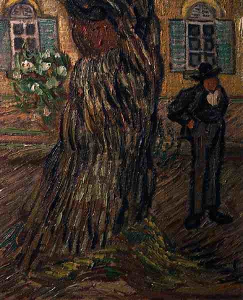 Detail of St. Paul's Hospital, St. Remy by Vincent van Gogh