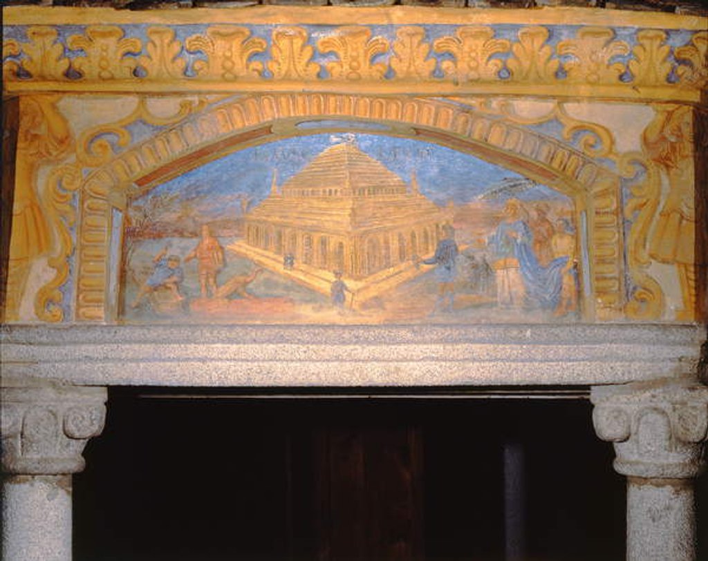 Detail of The Mausoleum at Halicarnassus by Nikolaus Schiel