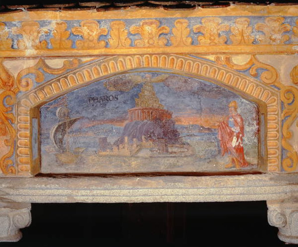 Detail of The Lighthouse of Alexandria by Nikolaus Schiel