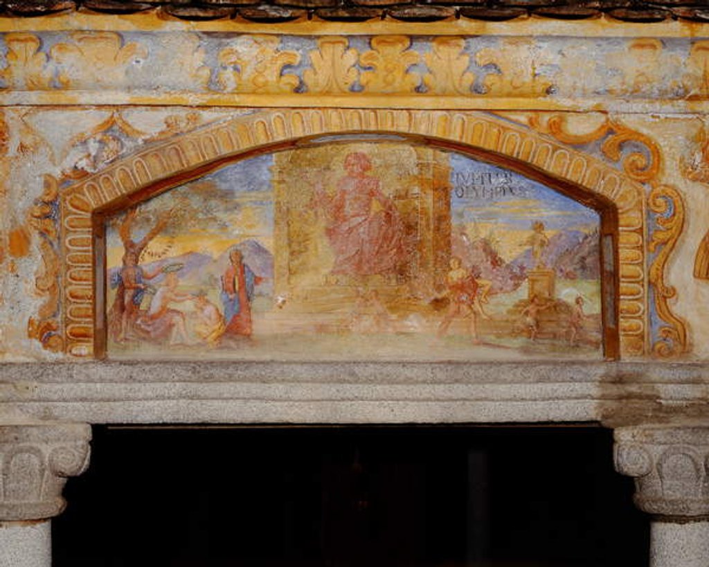 Detail of The Statue of Zeus at Olympia by Nikolaus Schiel