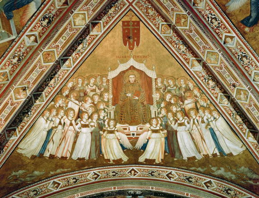 Detail of Allegory of St. Francis in Glory, c.1330 by Giotto