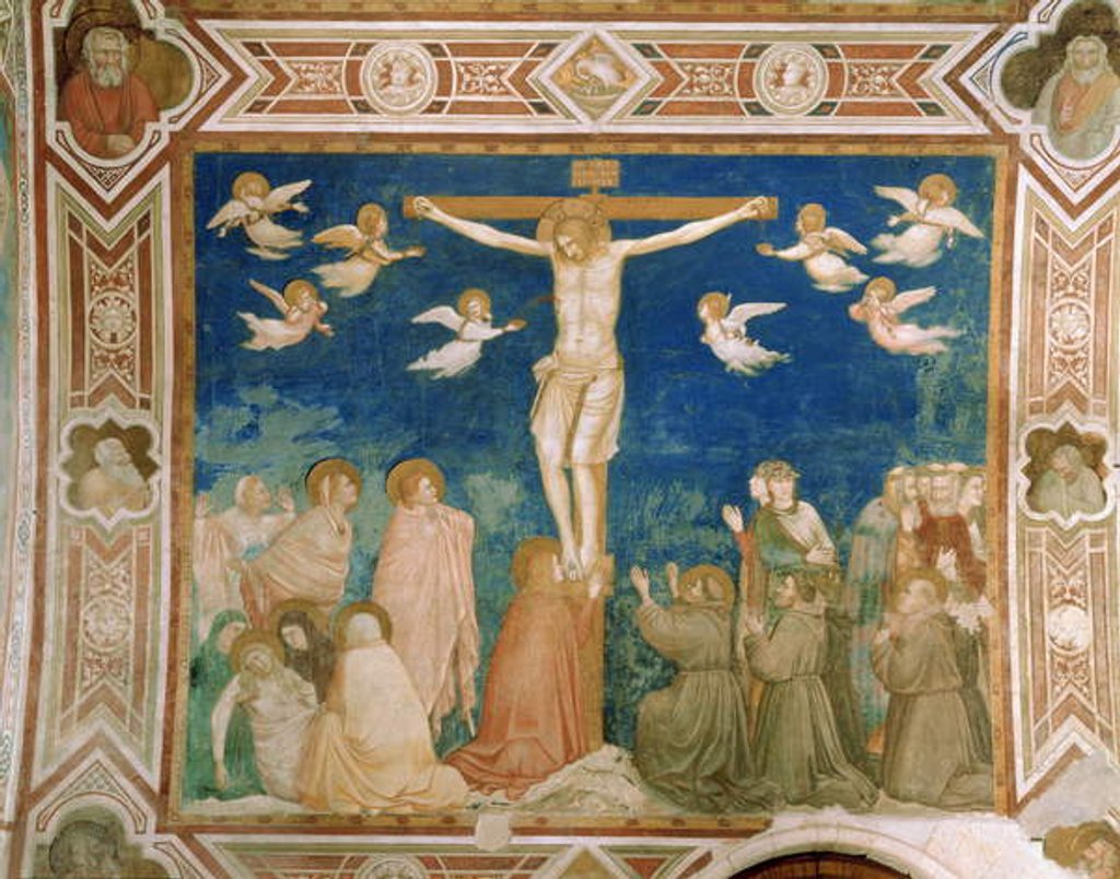 Detail of The Crucifixion by Giotto (c.1266-1337)