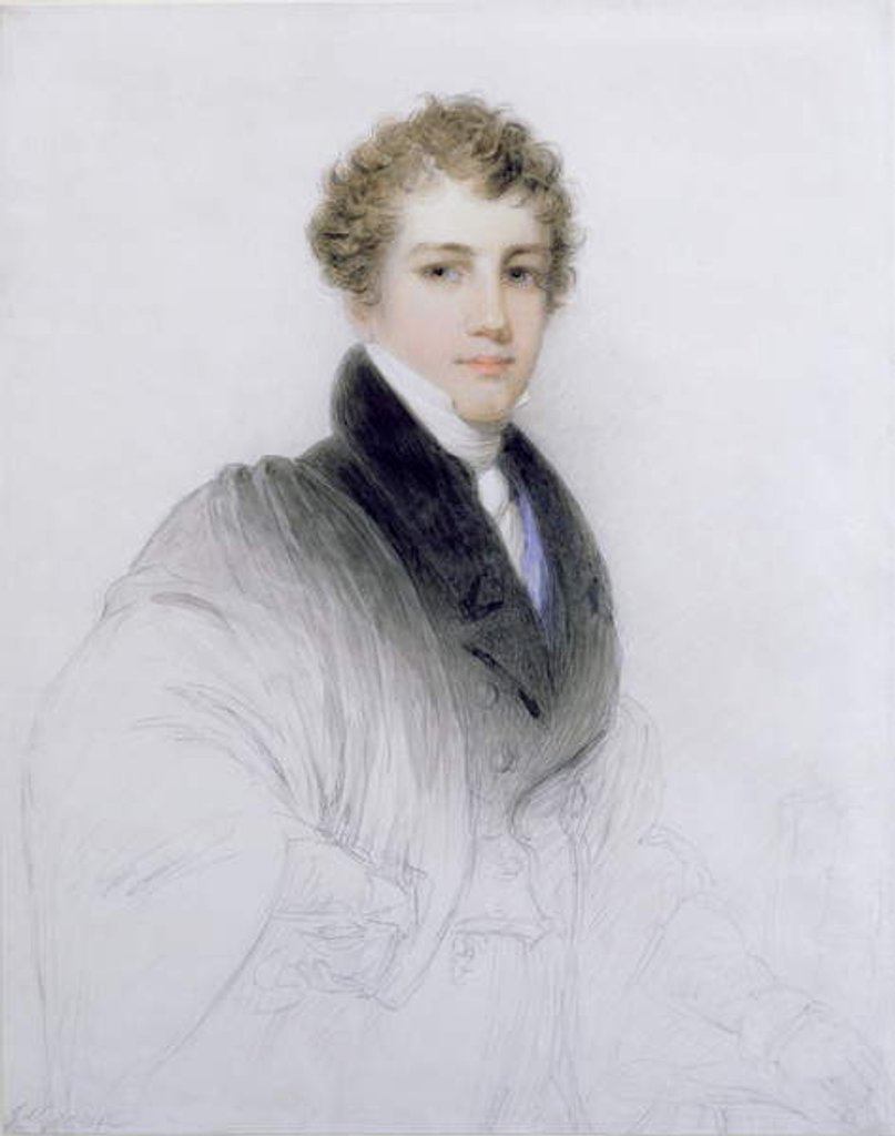 Detail of Regency Youth in Grey Jacket by James Green