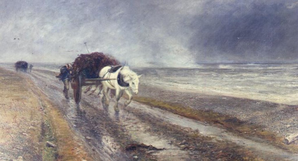Detail of Spindrift, 1876 by John MacWhirter