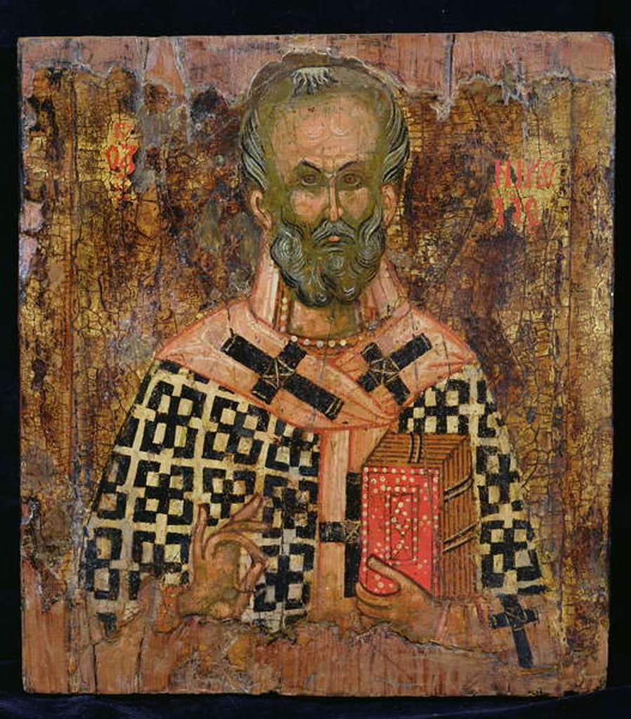 Detail of St. Nicholas by School Balkan
