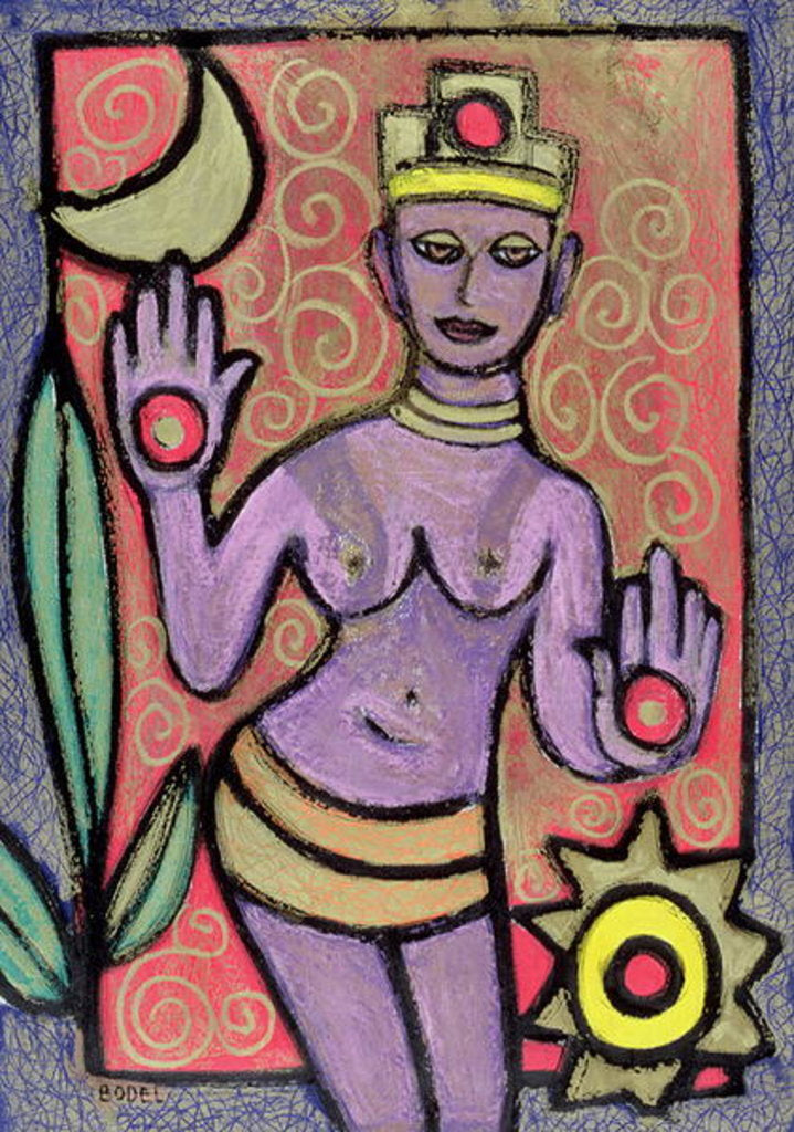 Detail of Goddess, 2002 by Bodel Rikys