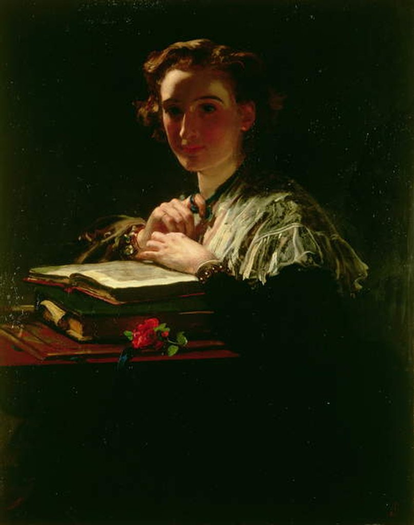 Detail of Light Thrown on a Dark Passage by James Sant