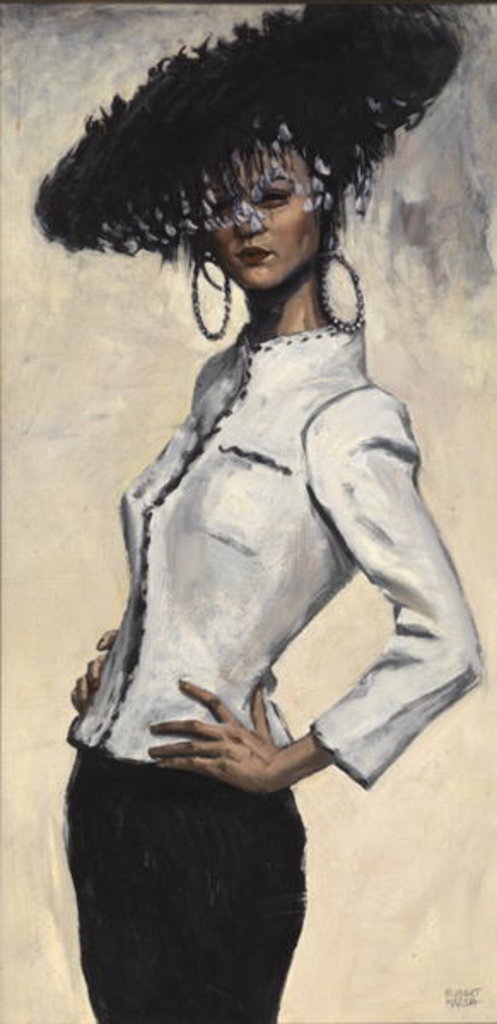 Detail of Suzy Chanel, 1997 by Robert Burkall Marsh