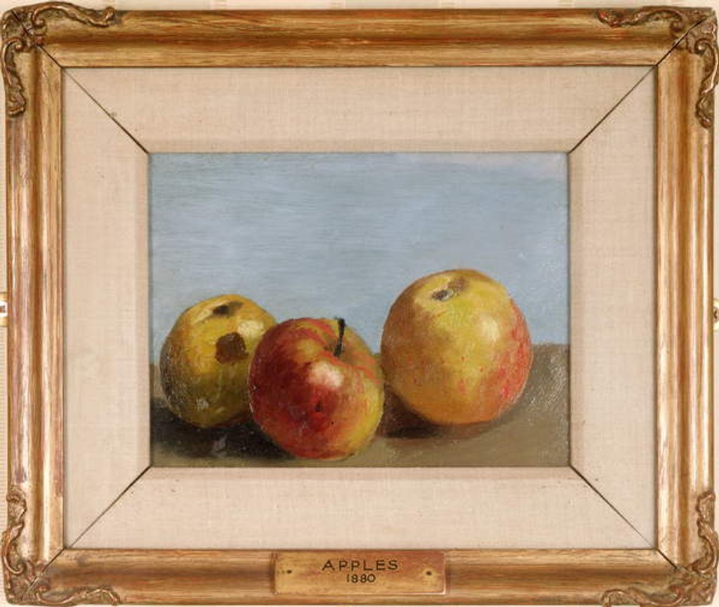 Detail of Apples, 1880 by Henry Joseph Wood