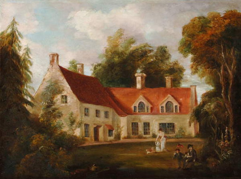Detail of The Parsonage at Burnham Thorpe by English School