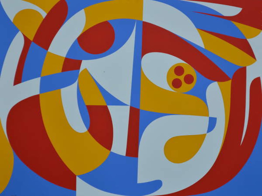 Detail of In the continuity is the word, 1988 by Ron Waddams