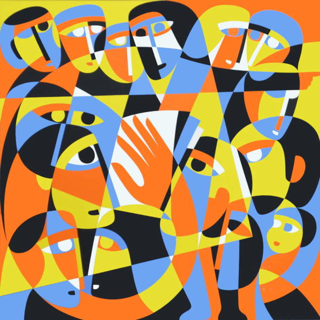 Detail of Gathered, 1997 by Ron Waddams
