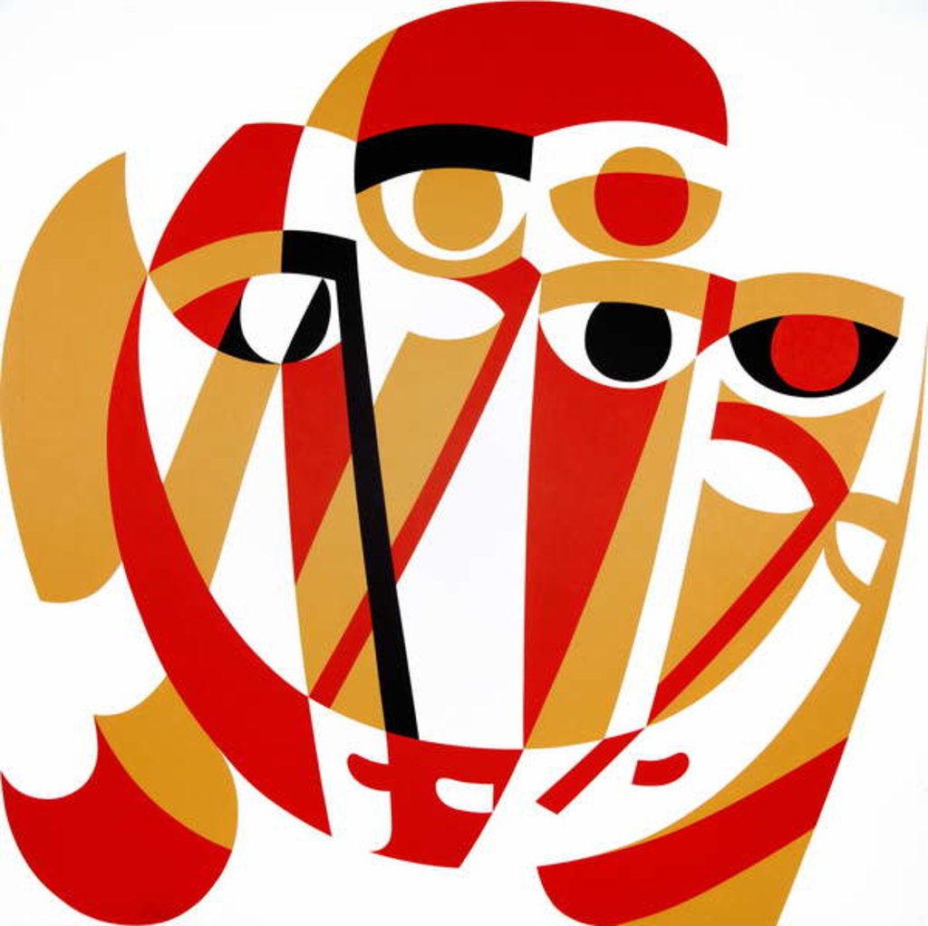 Detail of Blest are those of integrity, 2000 by Ron Waddams