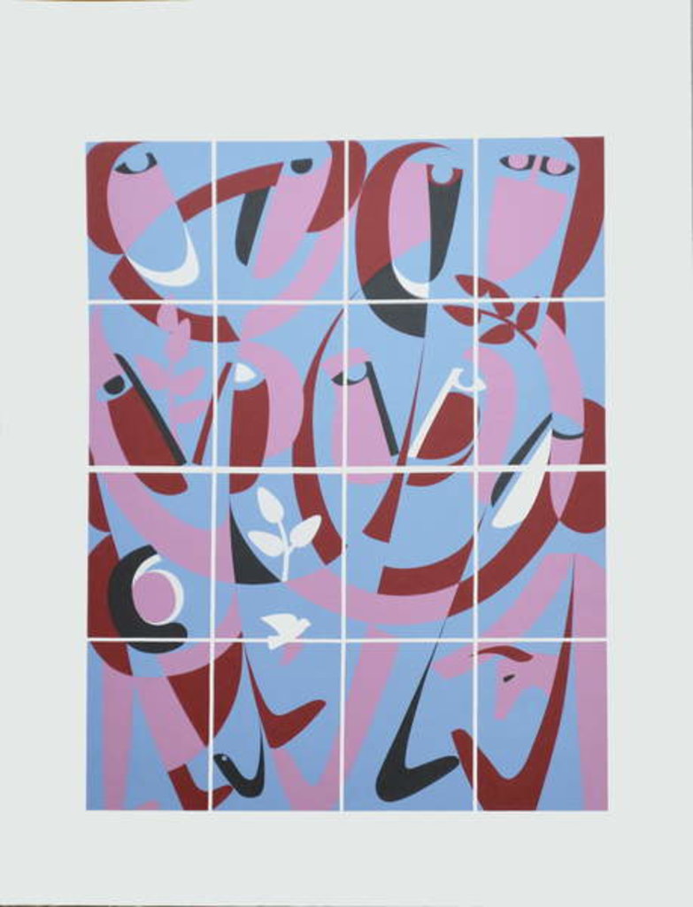 Detail of Saying ‘yes’ to life, 2004 by Ron Waddams