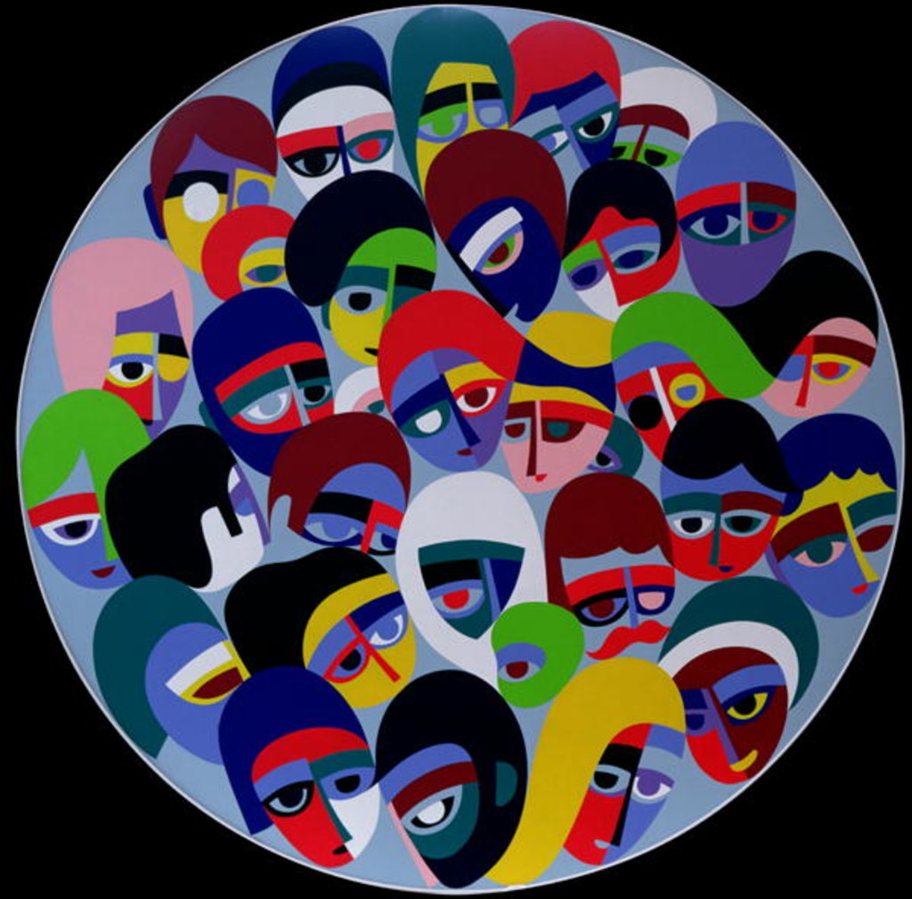 Detail of We the Peoples... 1984 by Ron Waddams