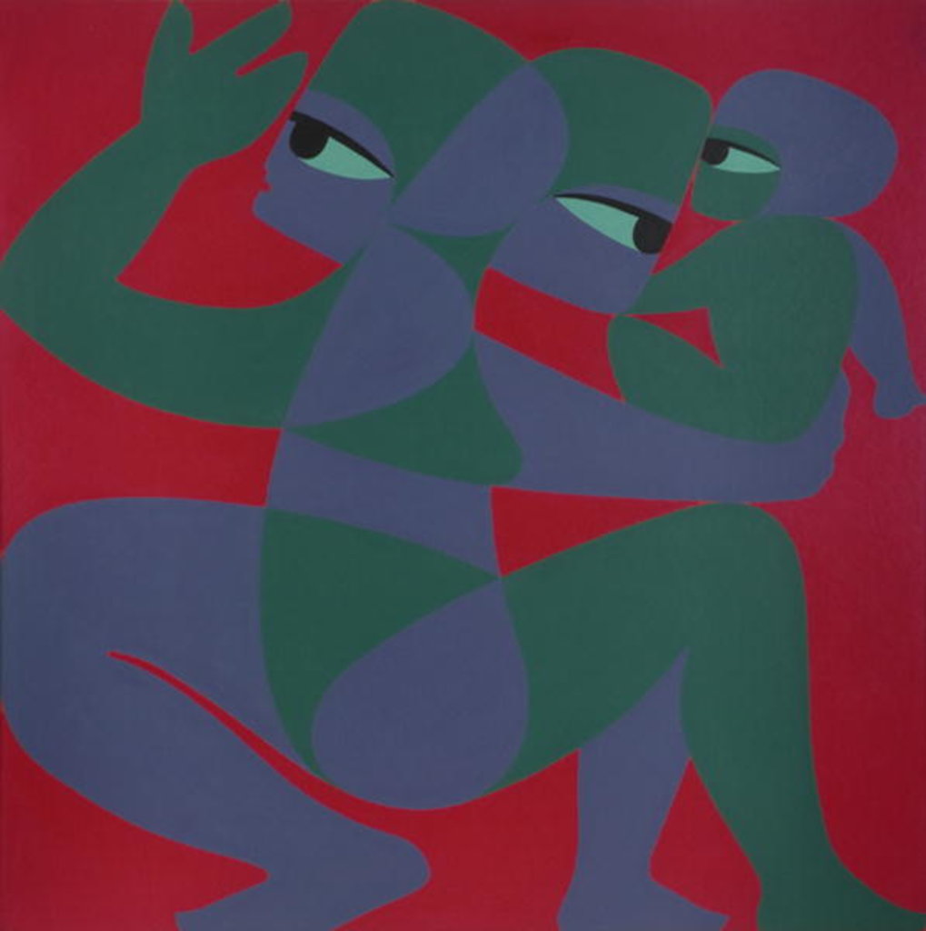 Detail of Nuclear Family, 1975 by Ron Waddams