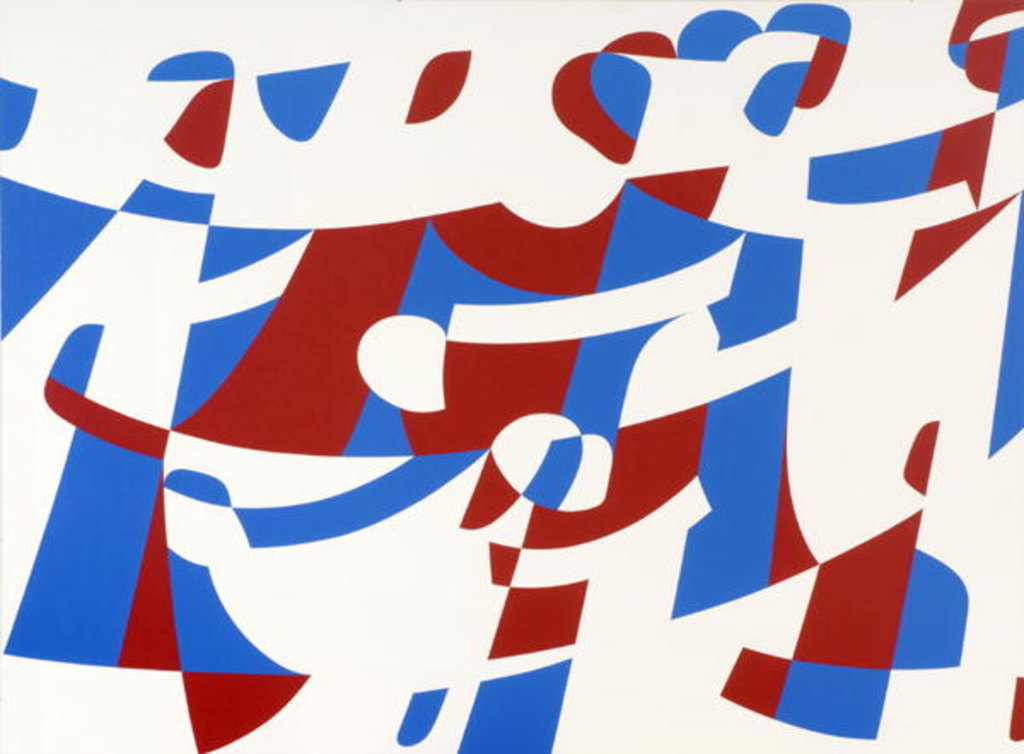 Detail of Towards unity in diversity, 1989 by Ron Waddams