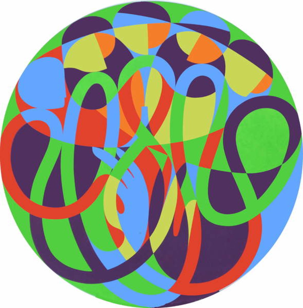 Detail of Dance, 1977 by Ron Waddams