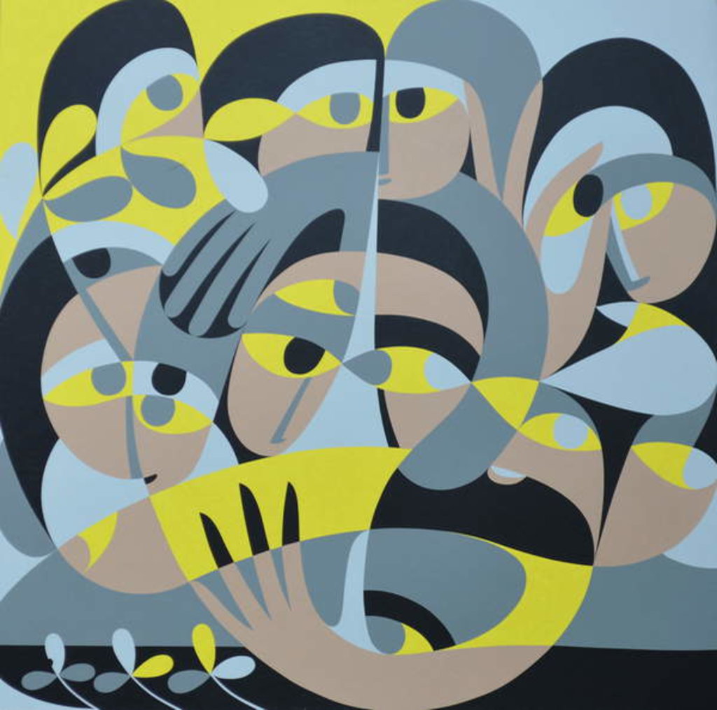 Detail of Presence I, 1986 by Ron Waddams