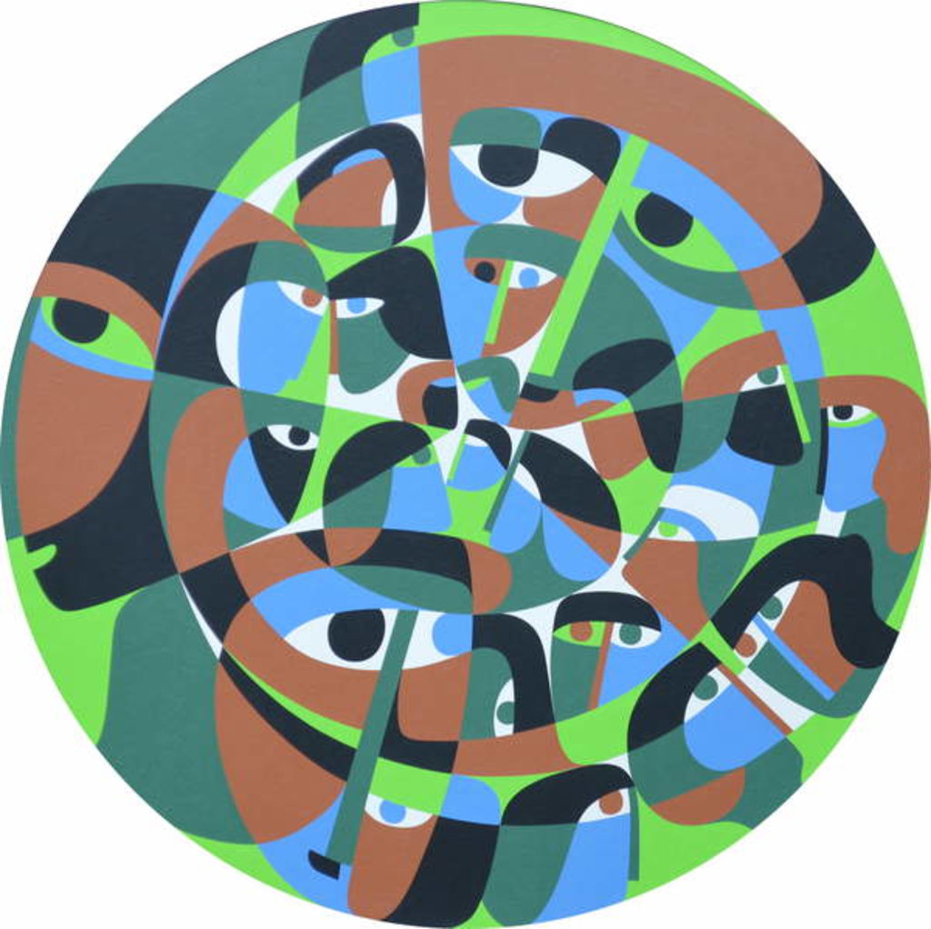 Detail of Becoming before being, 1995 by Ron Waddams