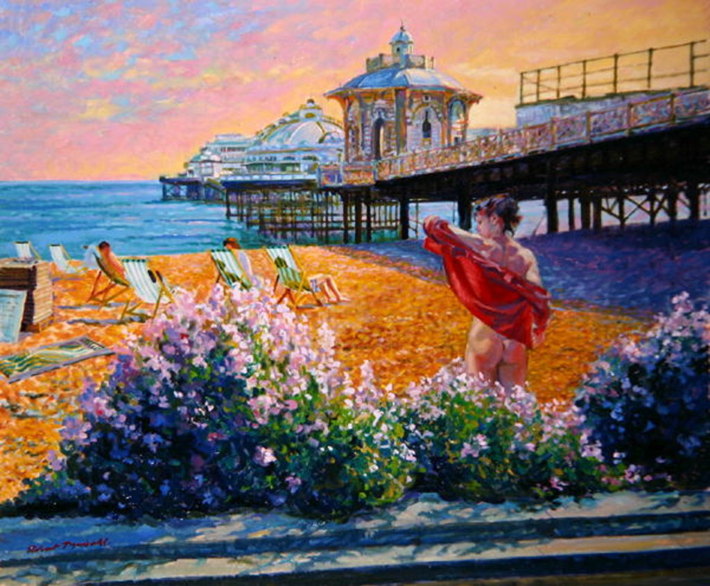 Detail of Carefree Days by Robert Tyndall