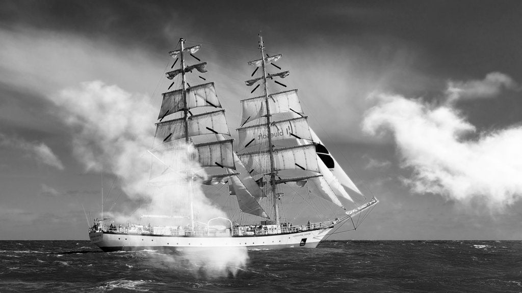 Detail of Brig Fryderyk Chopin by Richard Sibley