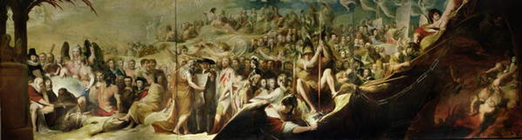 Detail of Elysium, or the State of Final Retribution by James Barry