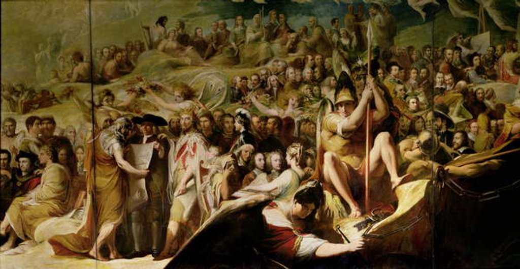 Detail of Elysium, or the State of Final Retribution by James Barry