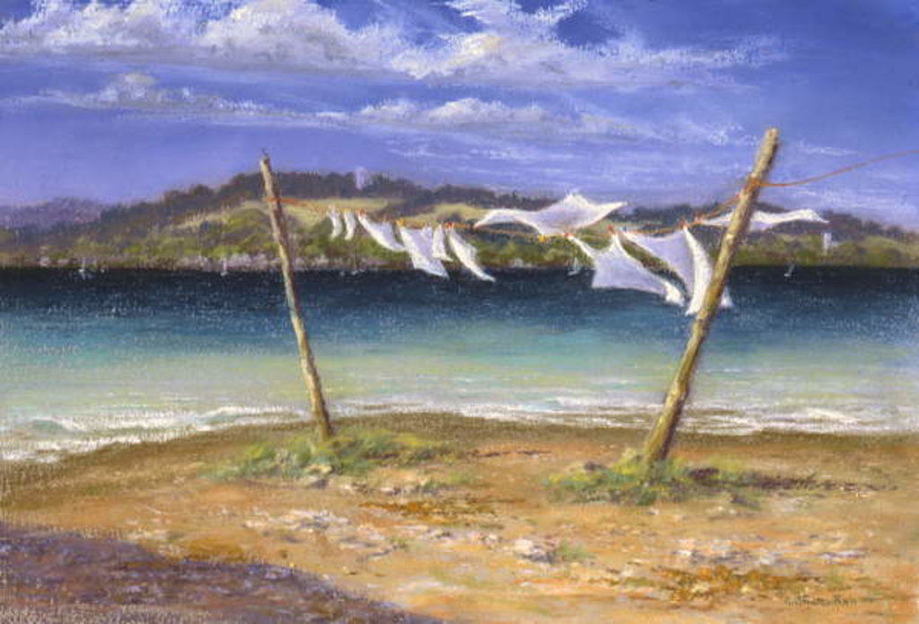 Detail of Drying the Whites, 2004 by Anthony Rule