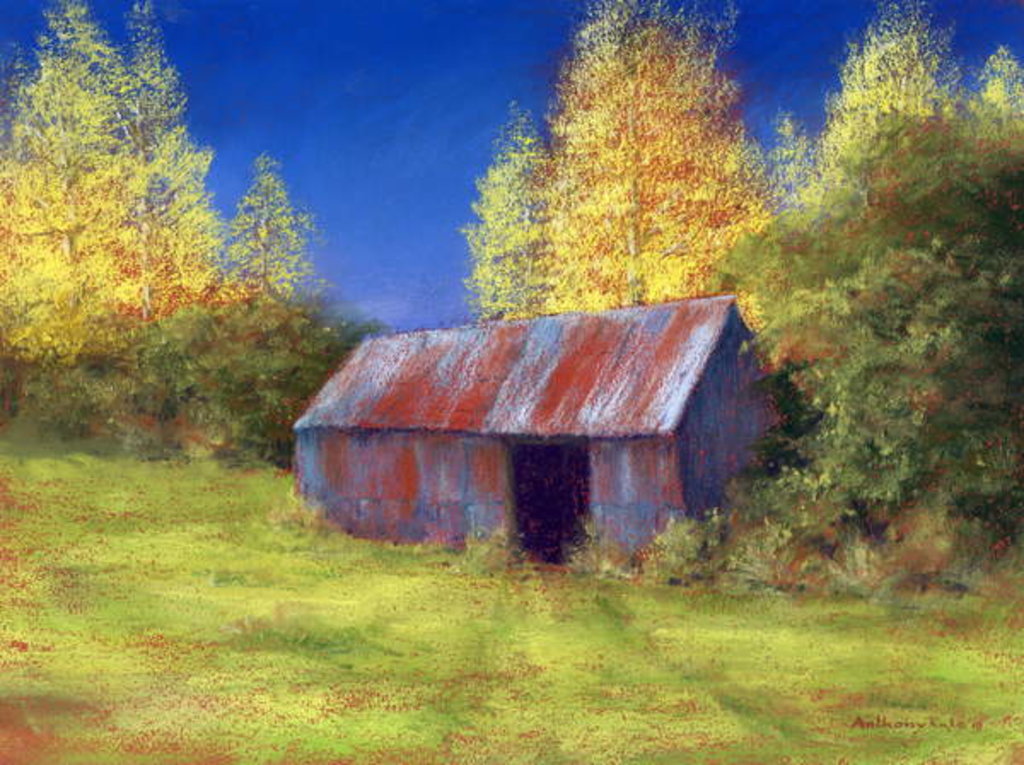 Detail of The Old Tin Shack, 2010 by Anthony Rule