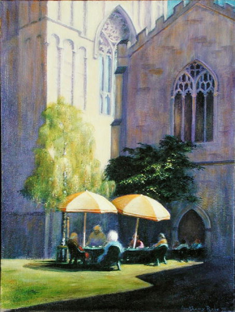 Detail of Refectory Garden, Exeter Cathedral, 1999 by Anthony Rule