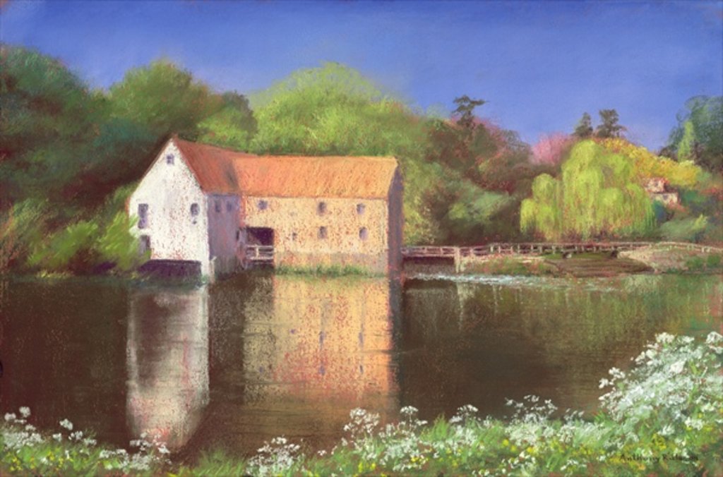 Detail of Springtime at the Mill, 2004 by Anthony Rule
